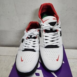 NIKE SB ISHOD PRM L Pro Skate Shoes Mens 11.5 White/Black/Red Chicago Ishod Wair